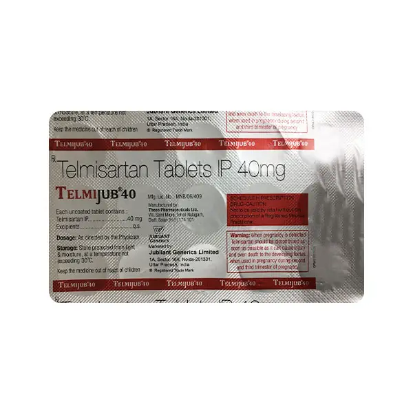 Telmijub 40 Tablet